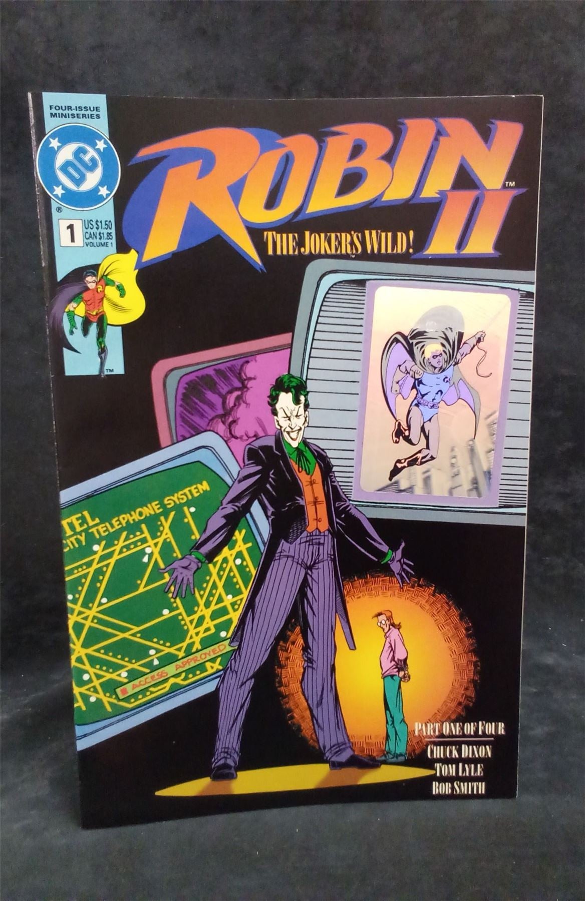 Robin II: The Joker's Wild! #1 Video Screens Cover 1991 DC Comics Comic Book