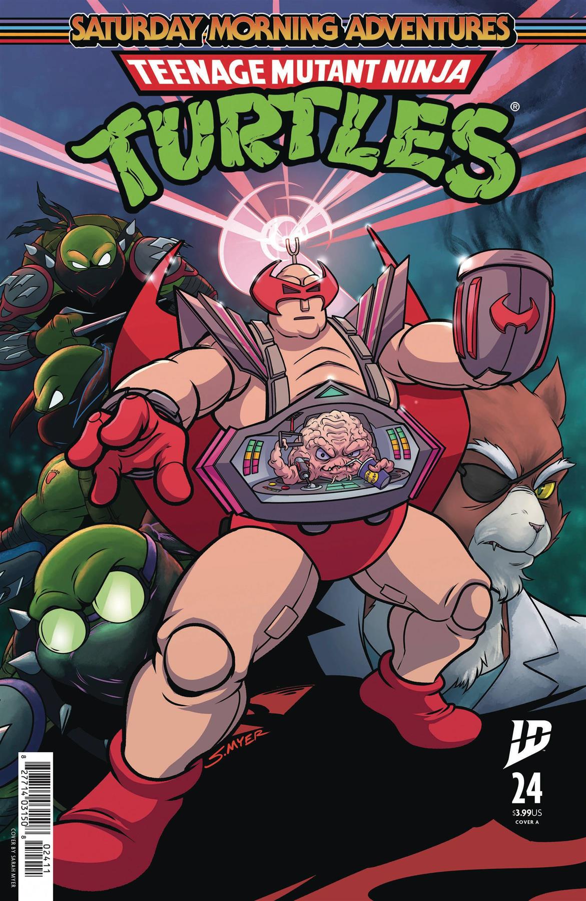 Tmnt Saturday Morning Adv #24 Cvr A Myer Cvr A Myer Idw-prh Comic Book 2025