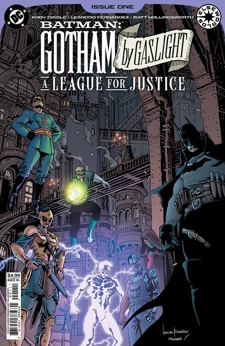 BATMAN GOTHAM BY GASLIGHT A LEAGUE FOR JUSTICE #1 (OF 6) CVR A LEANDRO FERNANDEZ DC Comics Comic Book 2025