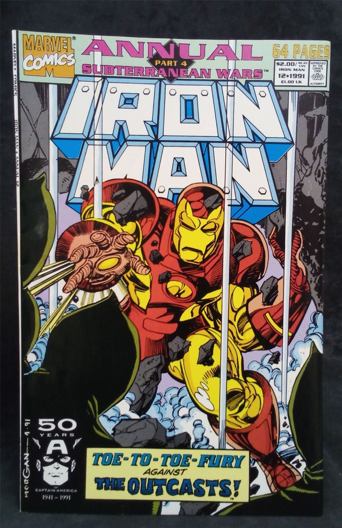 Iron Man Annual #12 1991 Marvel Comics Comic Book