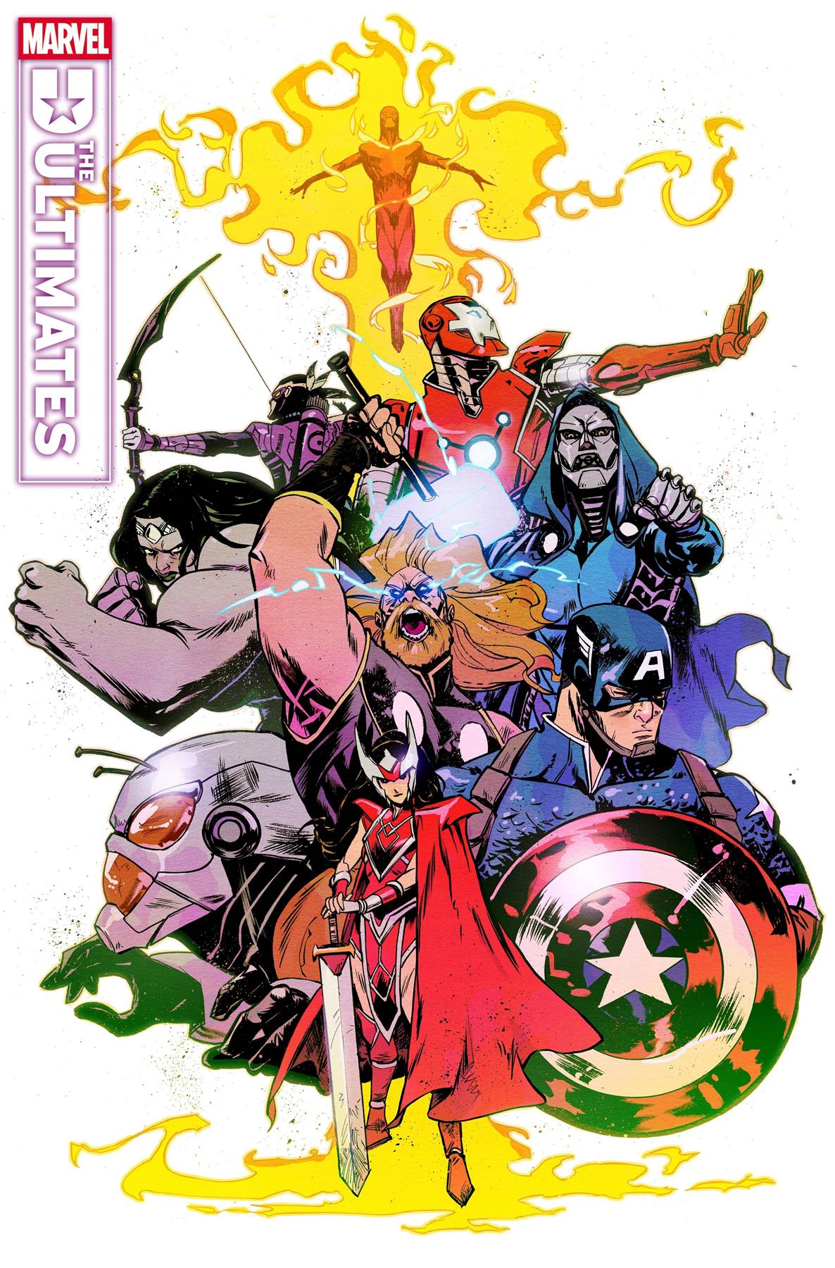 Ultimates #12 Sanford Greene Var Sanford Greene Var Marvel Prh Comic Book 2025