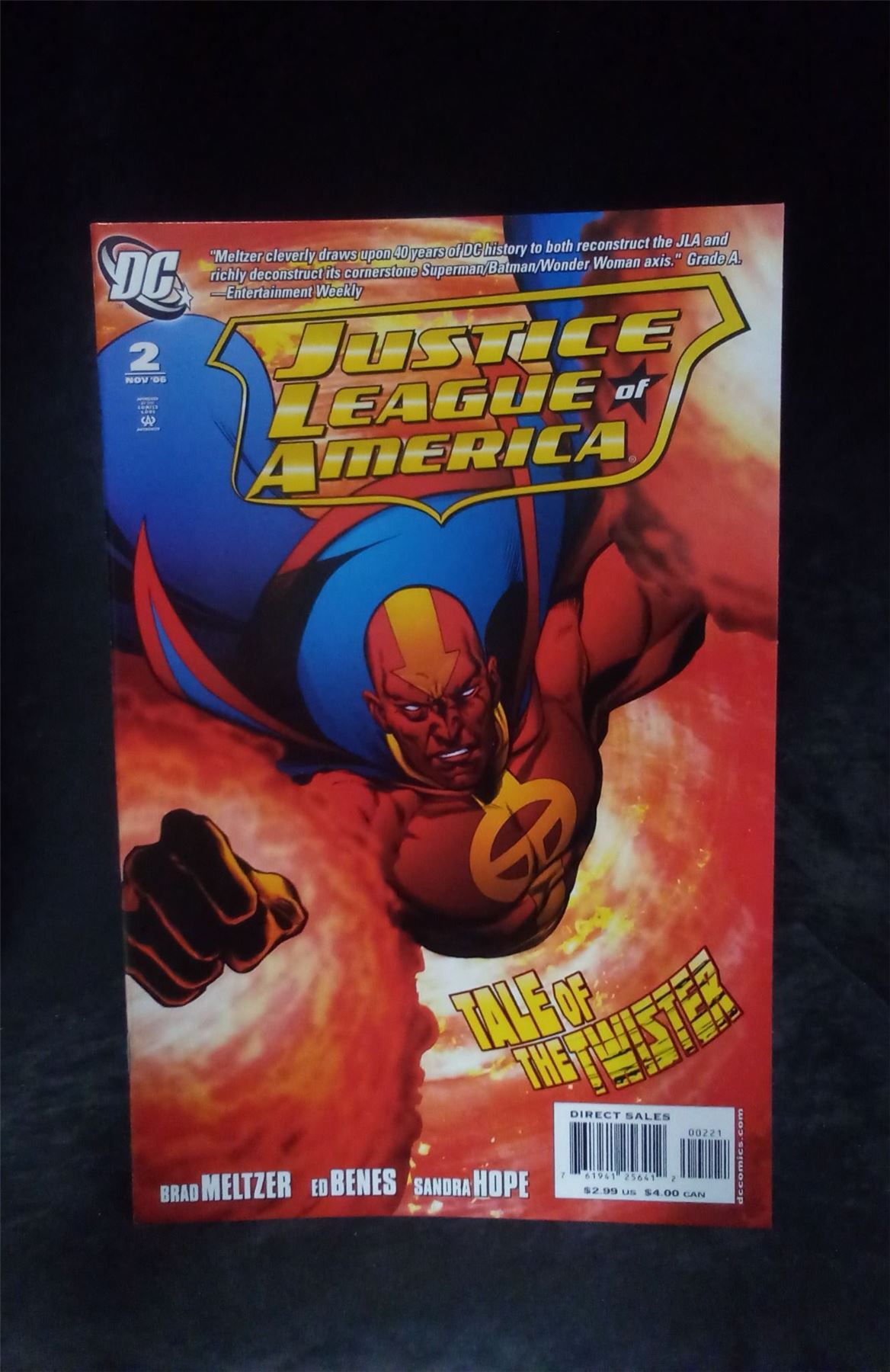 Justice League of America #2 Red Tornado Cover 2006 DC Comics Comic Book