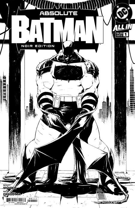 Absolute Batman Noir Edition #1 (one Shot) Cvr A Nick Dragotta DC Comics Comic Book
