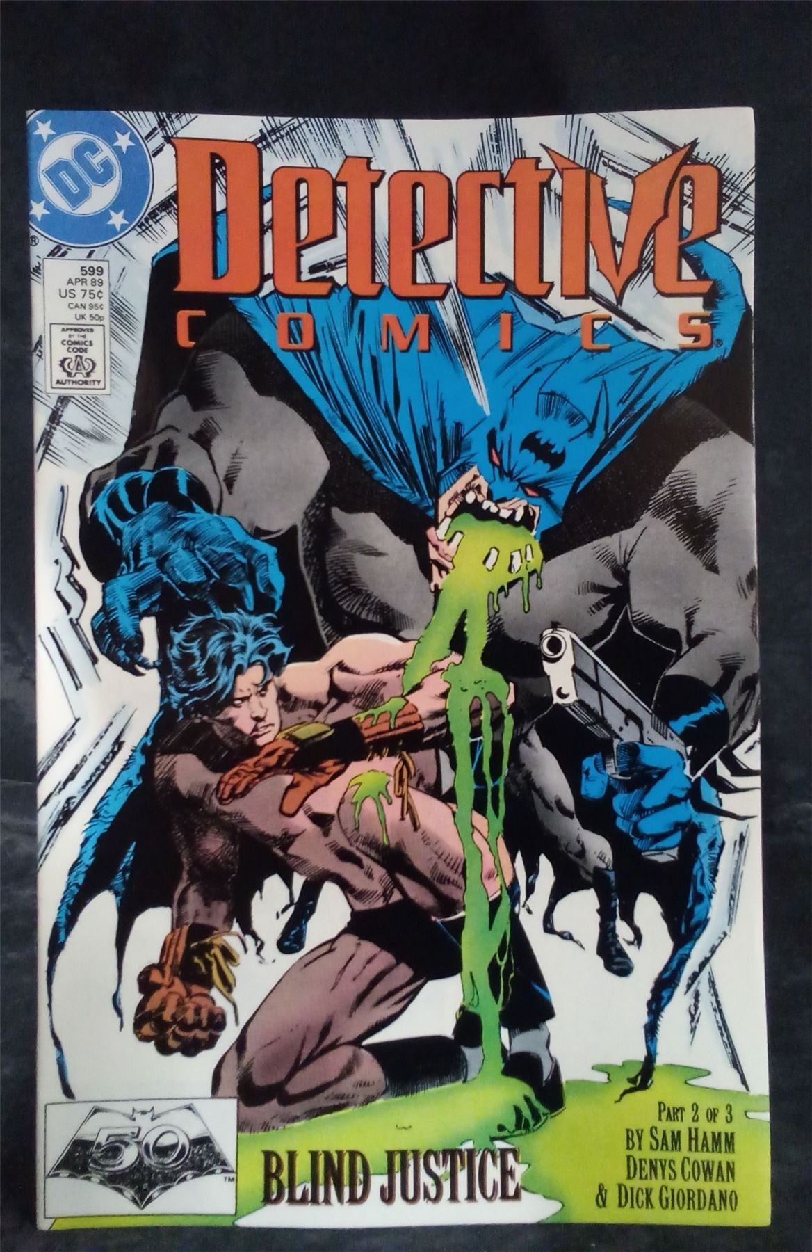 Detective Comics #599 1989 DC Comics Comic Book