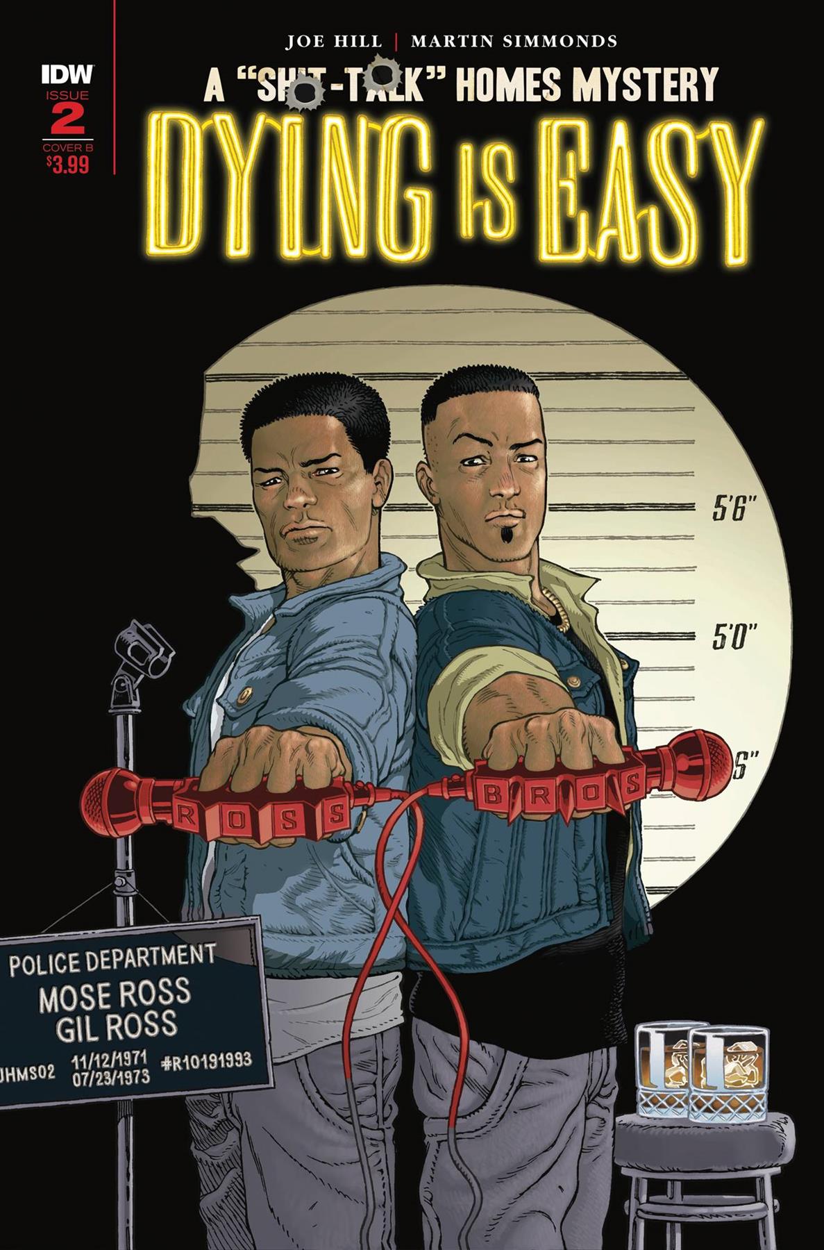 Dying Is Easy #2 (Cvr B Rodriguez) Idw Publishing Comic Book