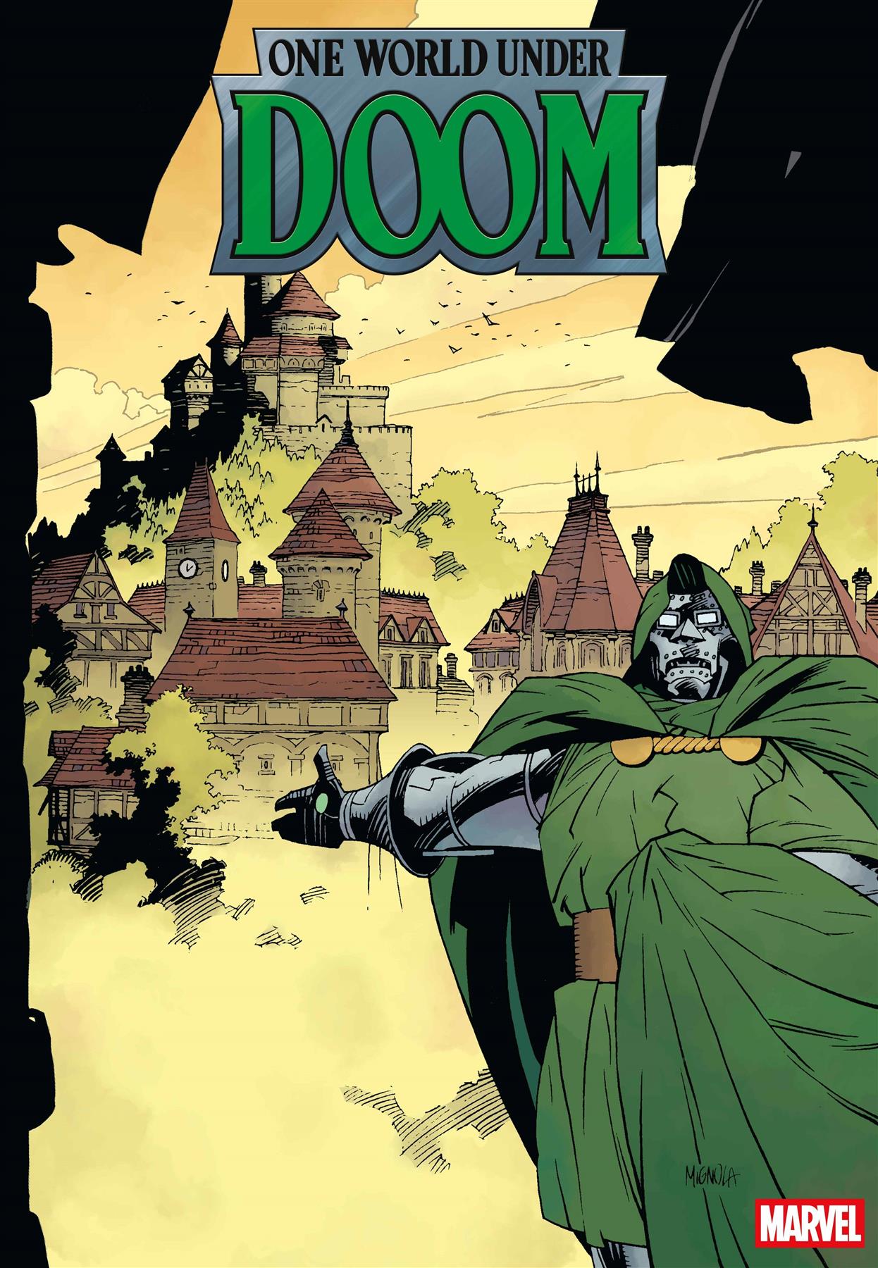 One World Under Doom #1 Mike Mignola Hidden Gem Var Marvel Prh Comic Book 2025