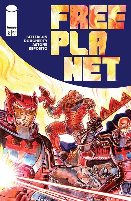 Free Planet #5 Cvr A Jed Dougherty Image Comics Comic Book