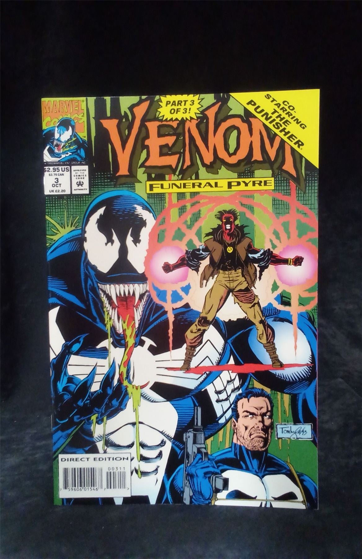 Venom: Funeral Pyre #3 1993 Marvel Comics Comic Book