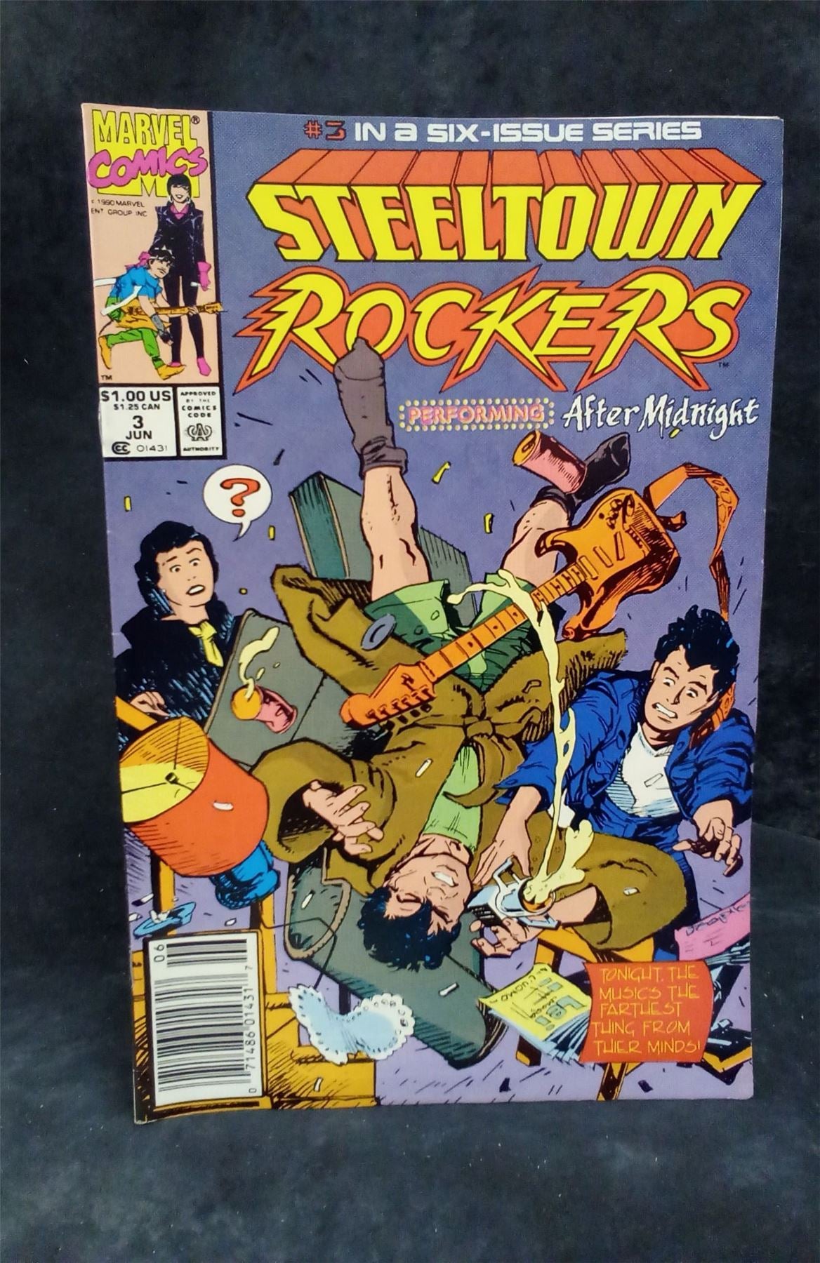 Steeltown Rockers #3 Newsstand Edition 1990 Marvel Comics Comic Book