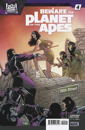 Beware The Planet Of The Apes #4 Ramon Rosanas Var (Ramon Rosanas Var) Marvel Prh Comic Book 2024