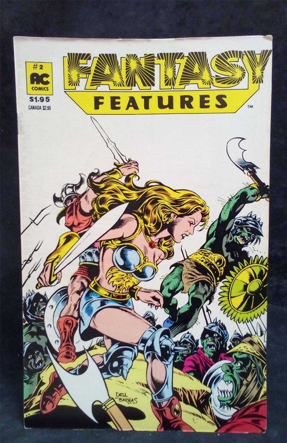 Fantasy Features #2 1987 ac comics Comic Book