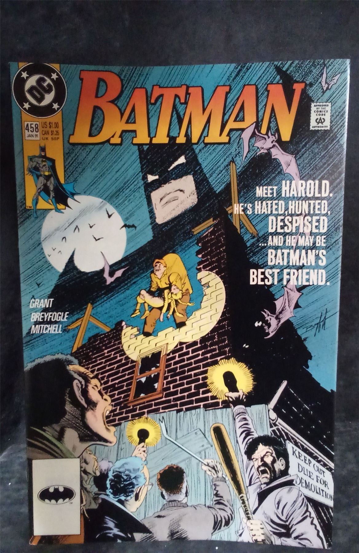 Batman #458 1991 DC Comics Comic Book