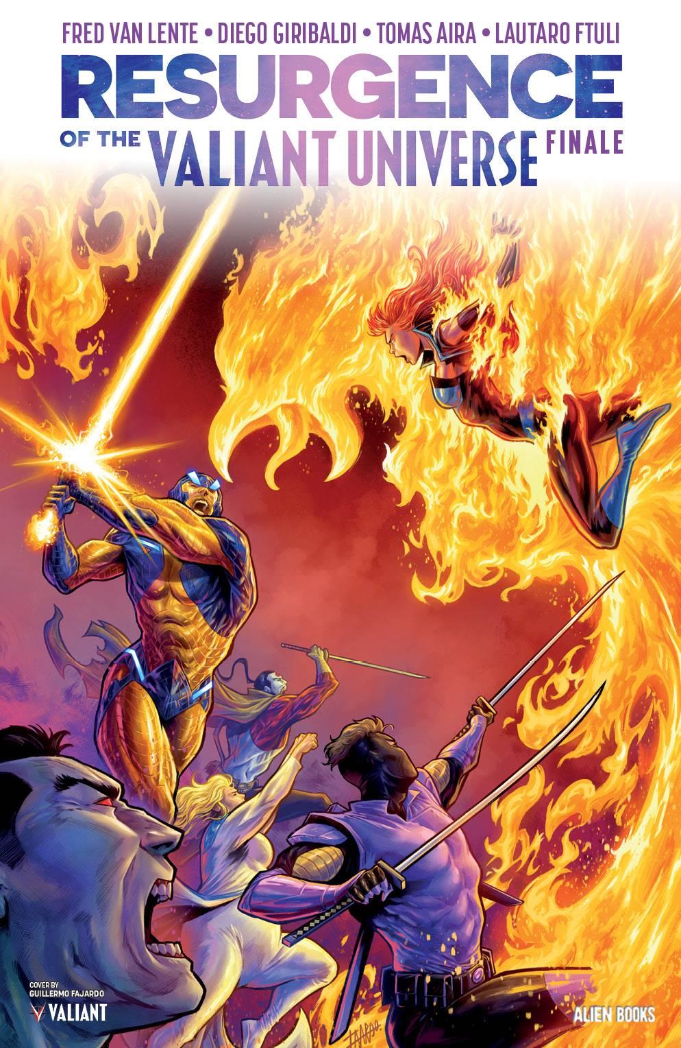 Resurgence Valiant Finale One Shot Cvr A Fajardo Valiant Comic Book