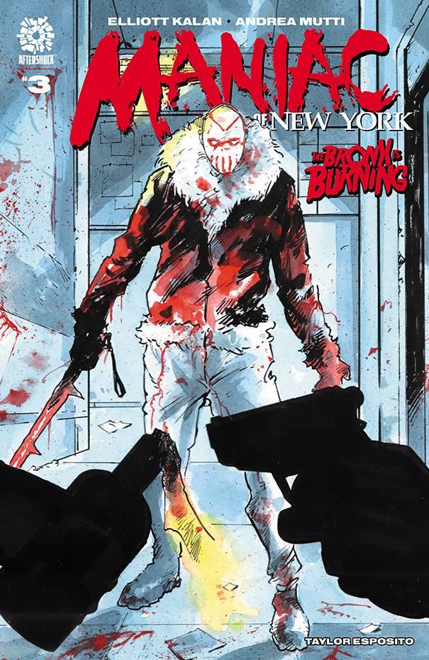 Maniac Of New York Bronx Burning #3 Cvr A Andrea Mutti Aftershock Comics Comic Book
