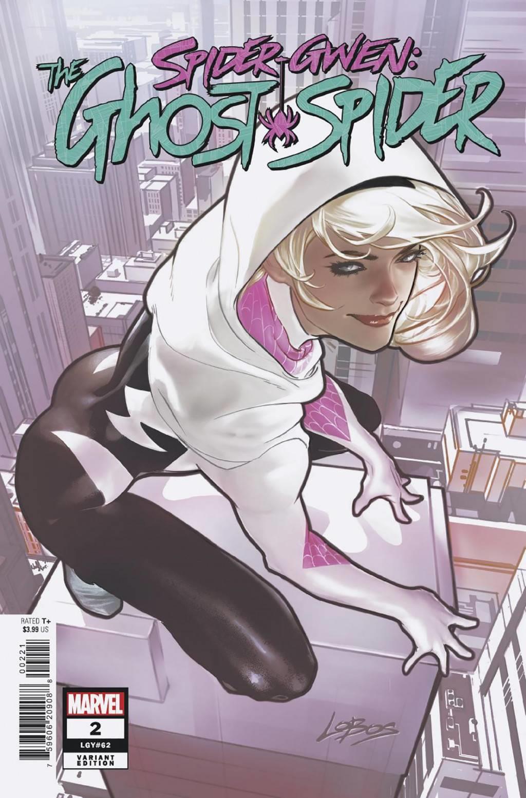 Spider-gwen Ghost-spider #2 Pablo Villalobos Var (Pablo Villalobos Var) Marvel Prh Comic Book 2024