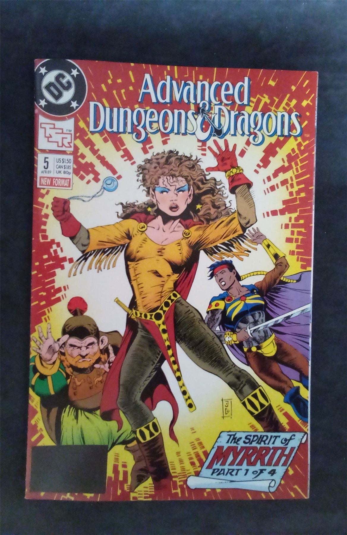 Advanced Dungeons & Dragons #5 1989 dc-comics Comic Book