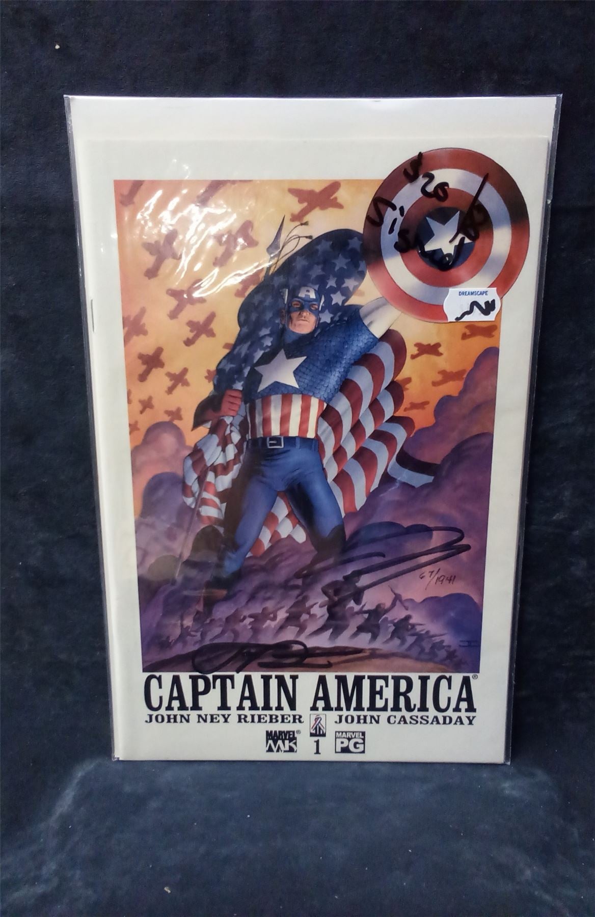 Captain America #1 2002 marvel-knights Comic Book