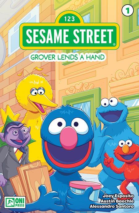 Sesame Street #1 Cvr A Austin Baechle Oni Press Comic Book