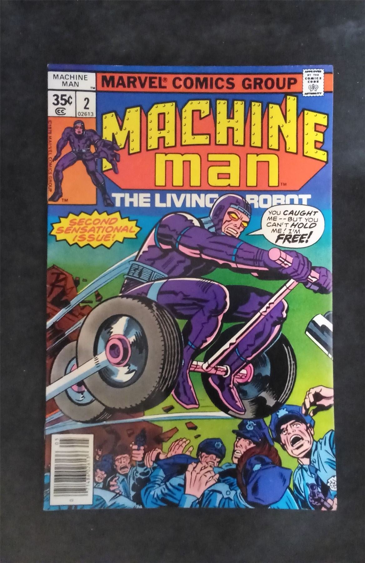 Machine Man #2 1978 marvel Comic Book