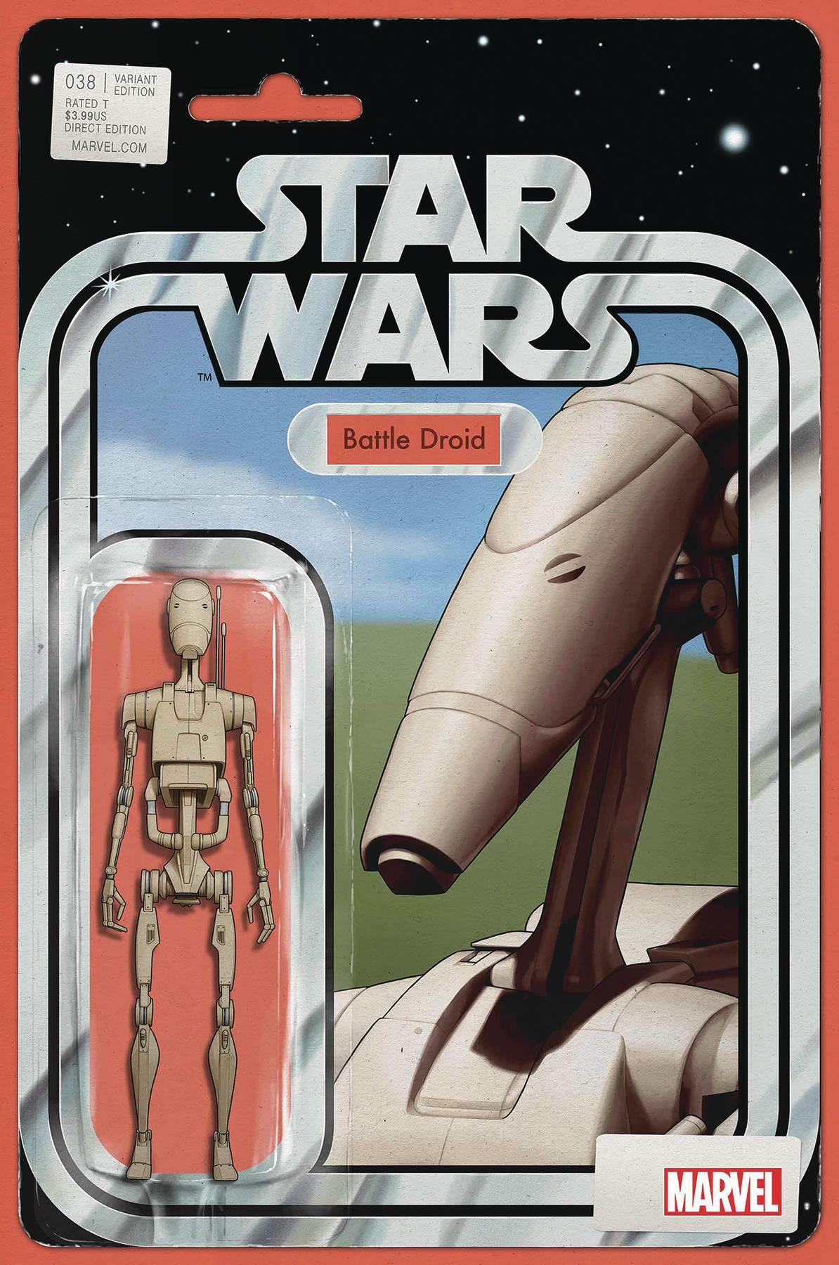 Star Wars #38 John Tyler Christopher Action Figure Var (John Tyler Christopher Action Figure Var) Marvel Prh Comic Book 2023