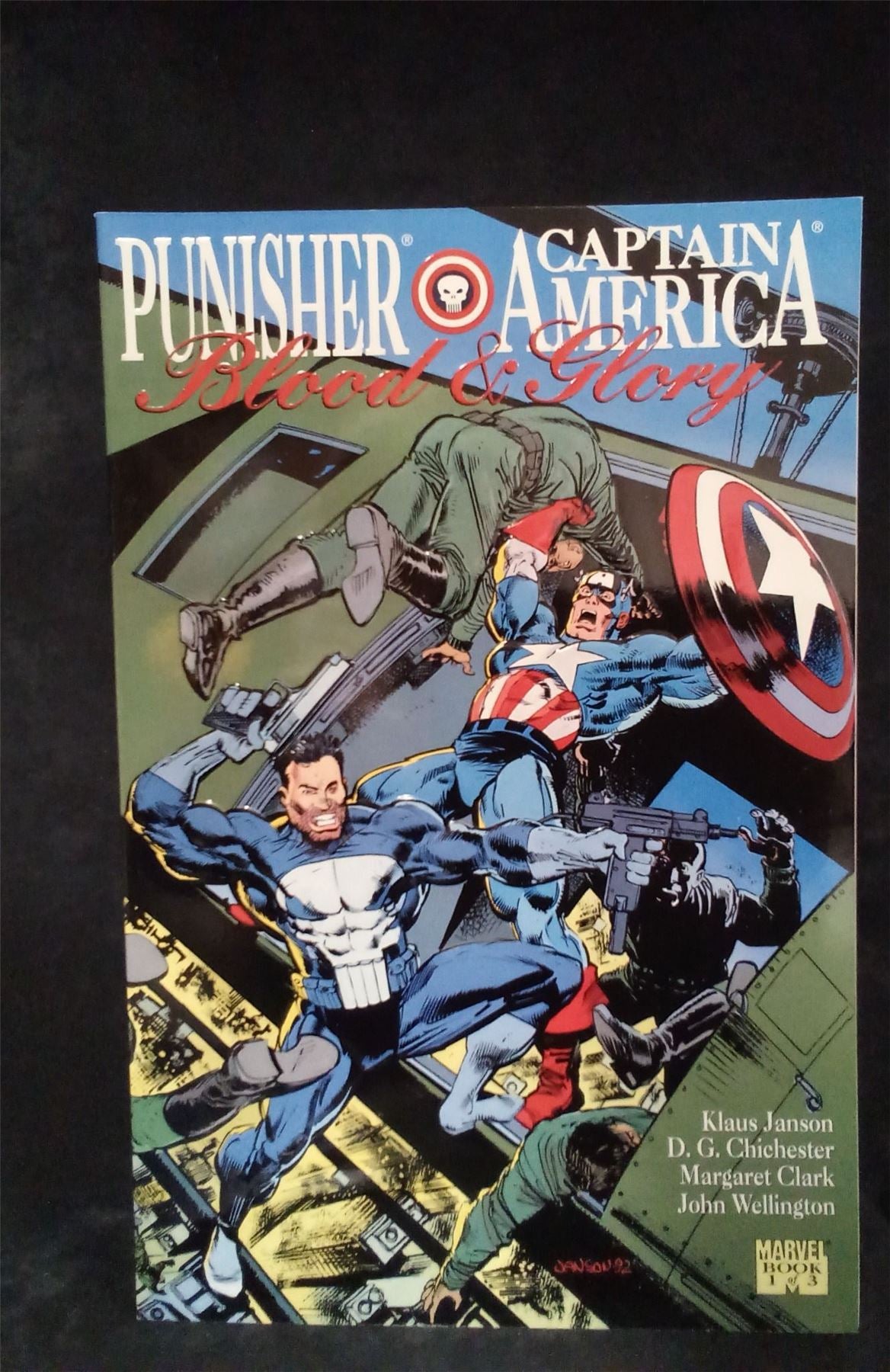 Punisher/Captain America: Blood & Glory #1 1992 Marvel Comics Comic Book