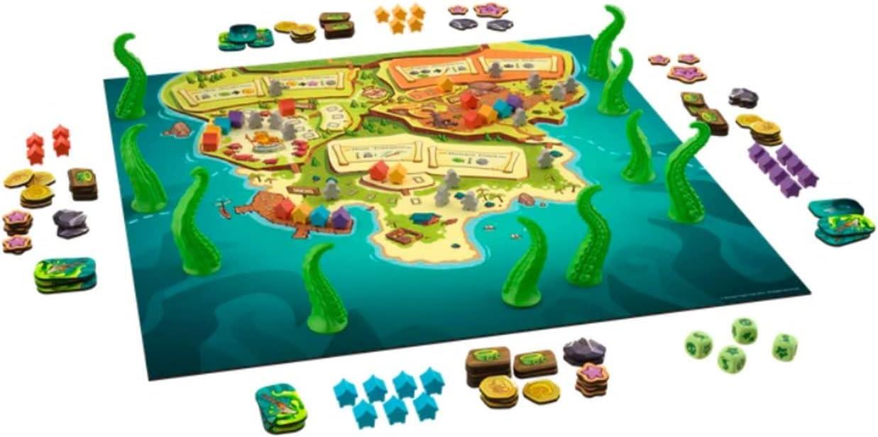 Tentacle Town Board Game By Monster Fight Club Games