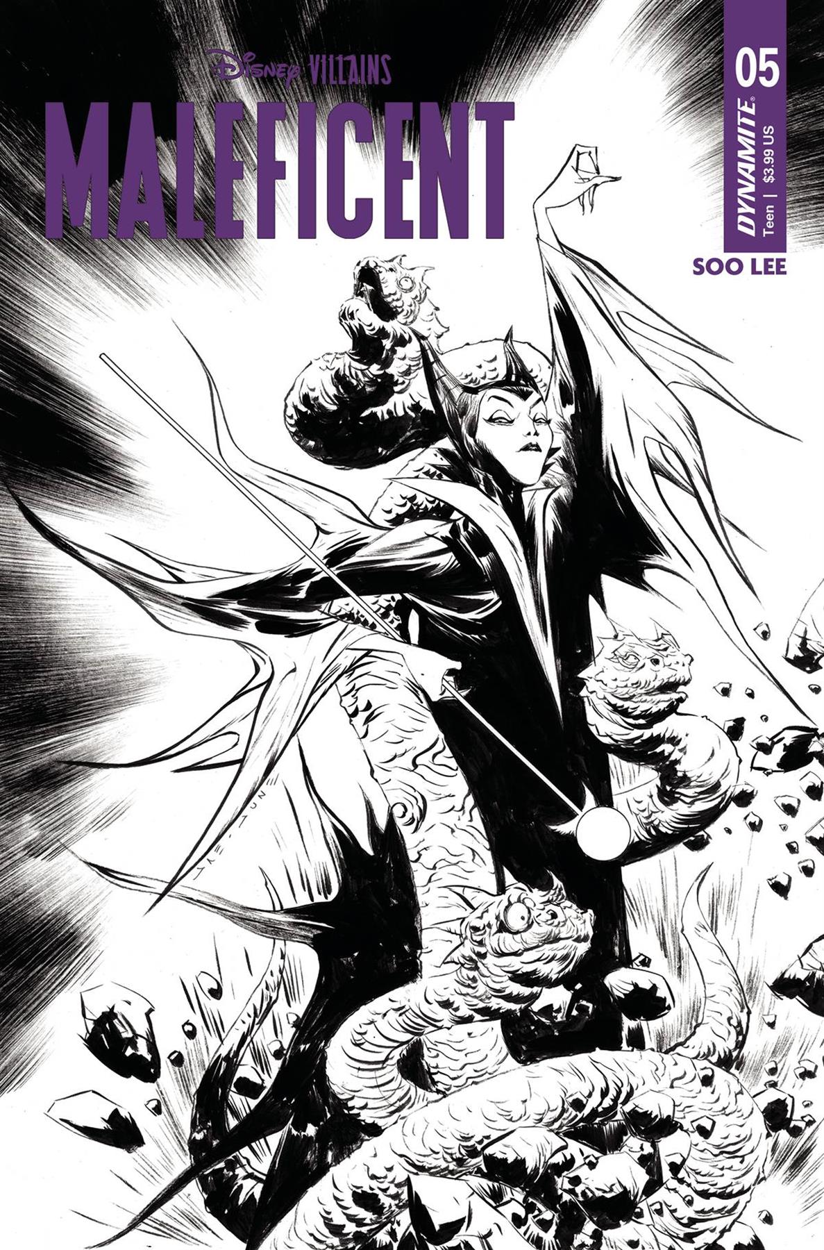 Disney Villains Maleficent #5 Cvr G 10 Copy Incv Jae Lee Lin Dynamite Comic Book