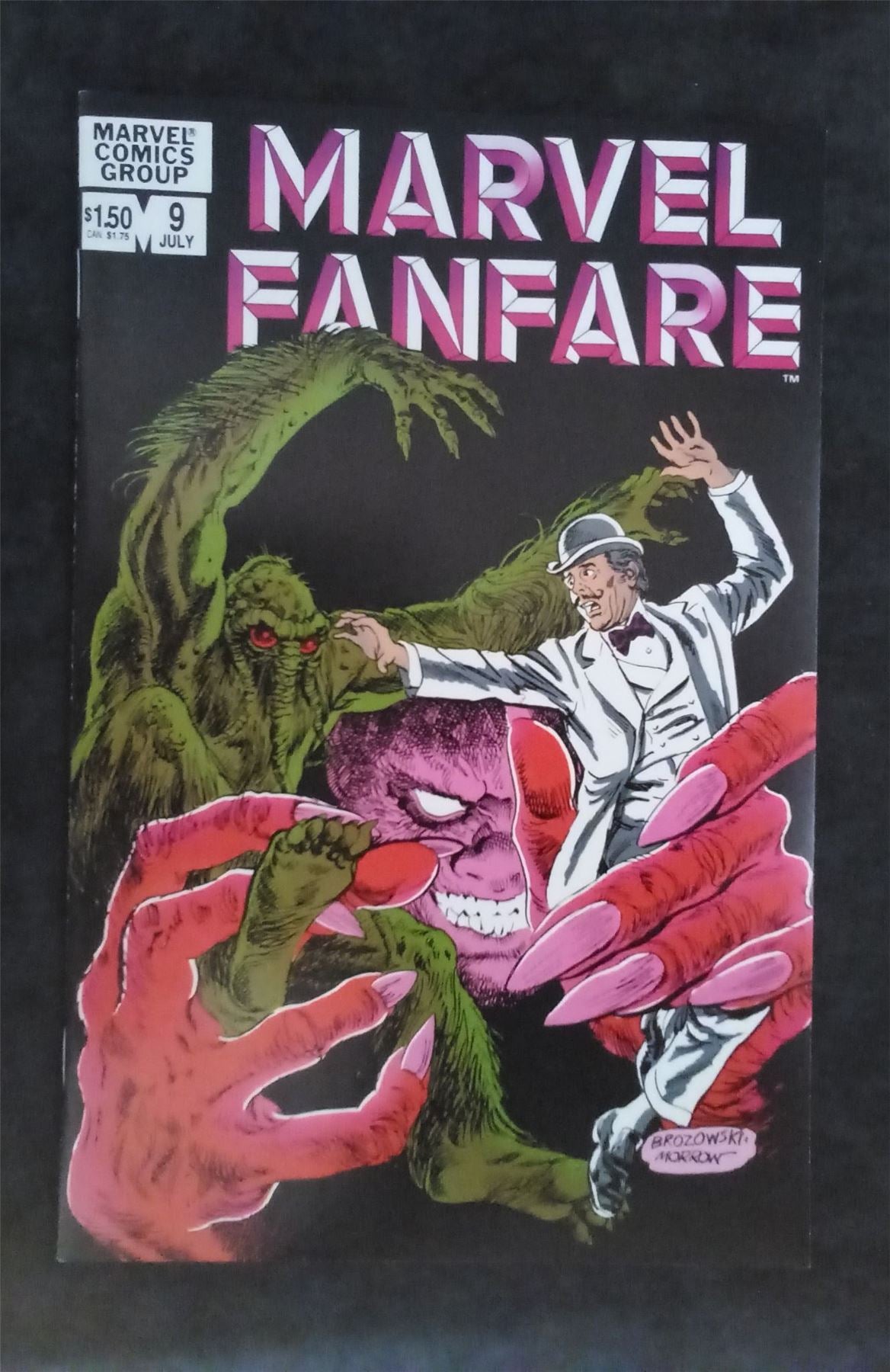 Marvel Fanfare #9 1983 marvel Comic Book