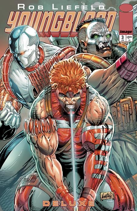 Youngblood Deluxe #3 Cvr A Rob Liefeld Image Comics Comic Book