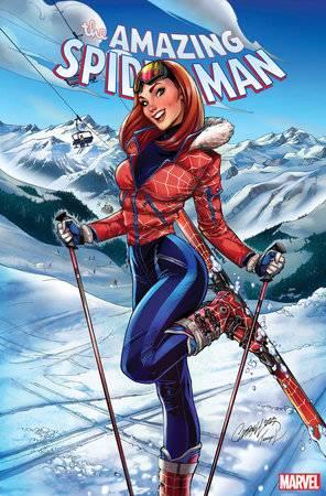 Amazing Spider-man #40 J.s. Campbell Ski Chalet Var (J.s. Campbell Ski Chalet Var) Marvel Prh Comic Book 2023
