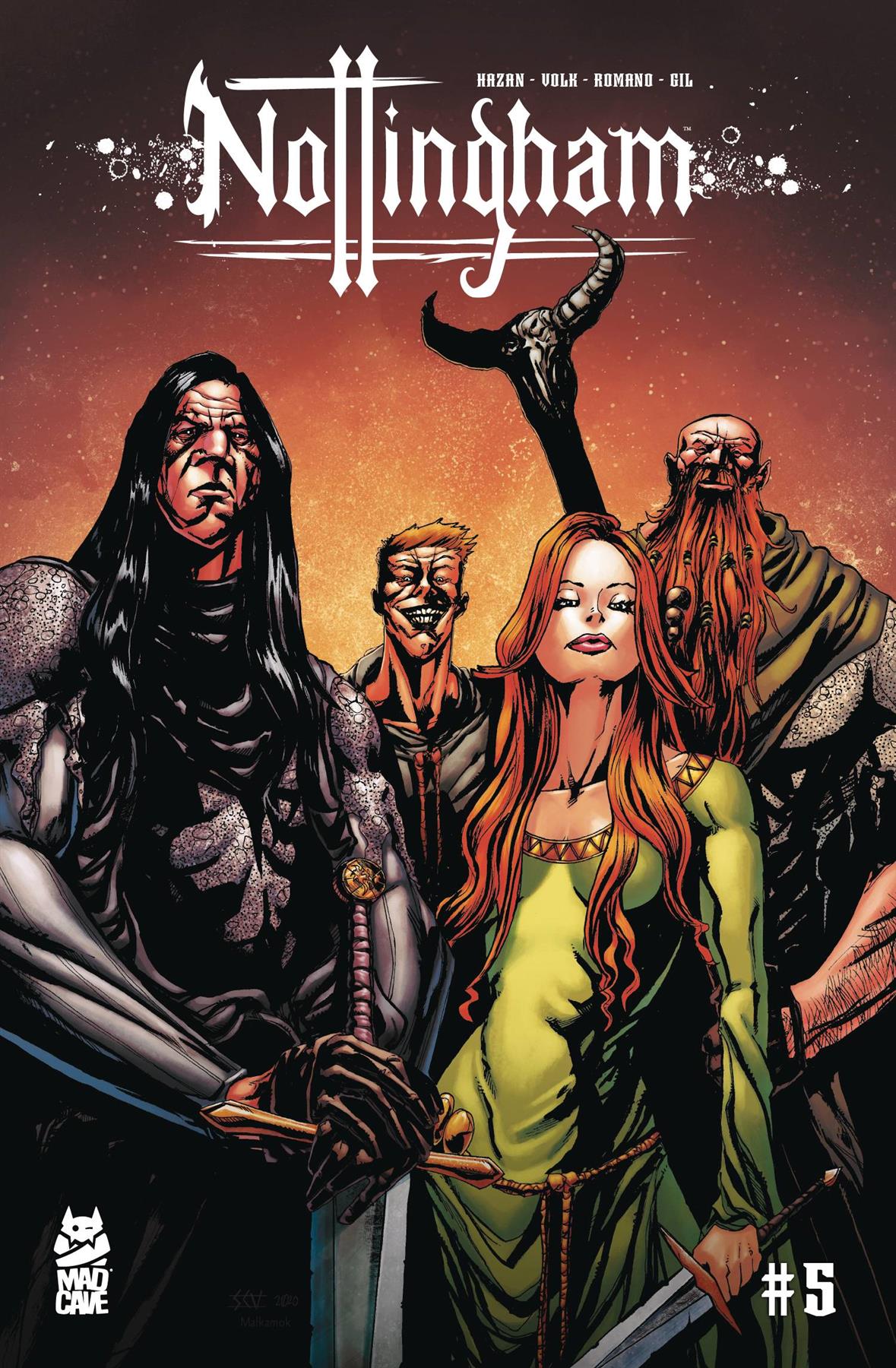 Nottingham #5 (of 5) Mad Cave Studios Comic Book
