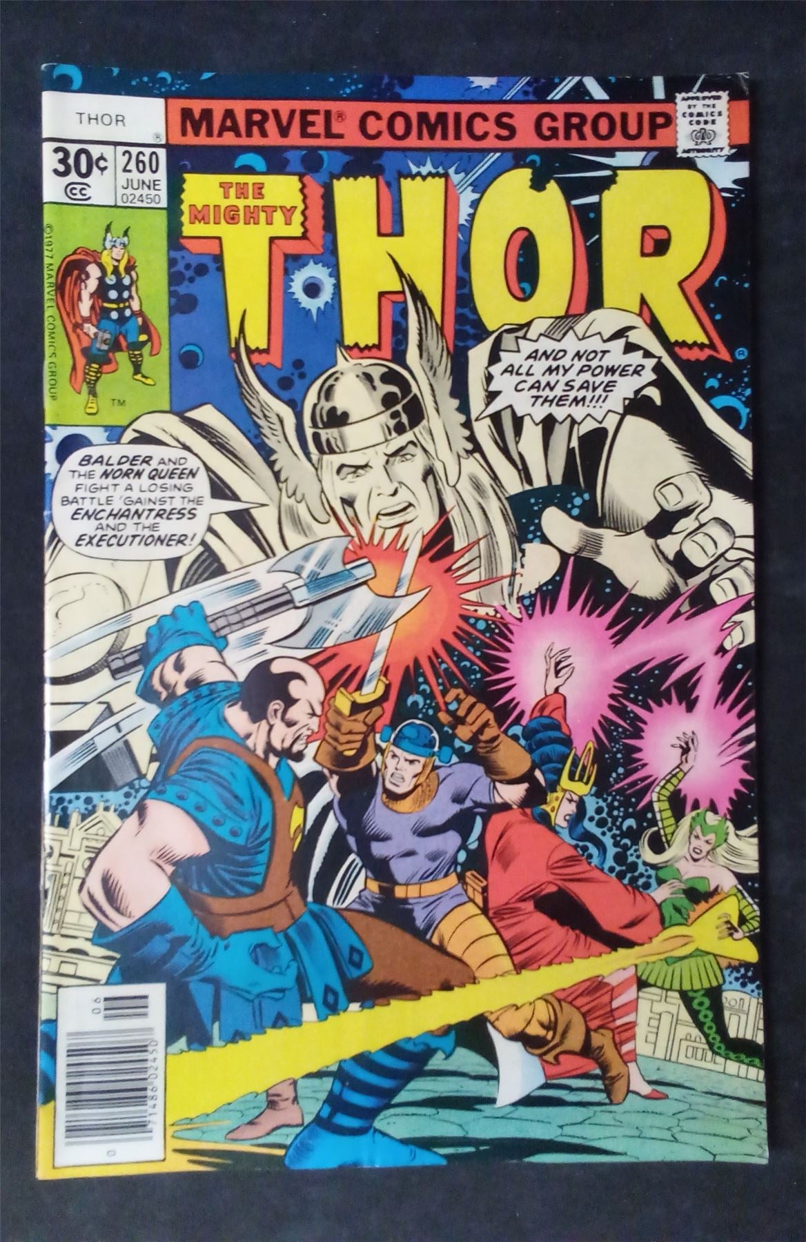 Thor #260 1977 marvel Comic Book