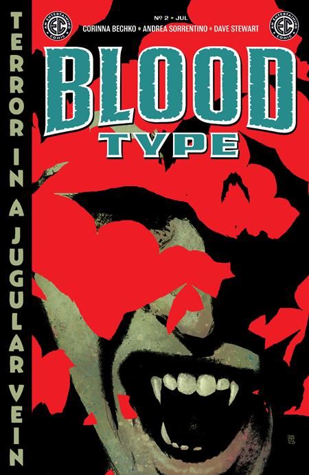 EC BLOOD TYPE #2 (OF 4) CVR B ANDREA SORRENTINO VAR Oni Press Comic Book 2025