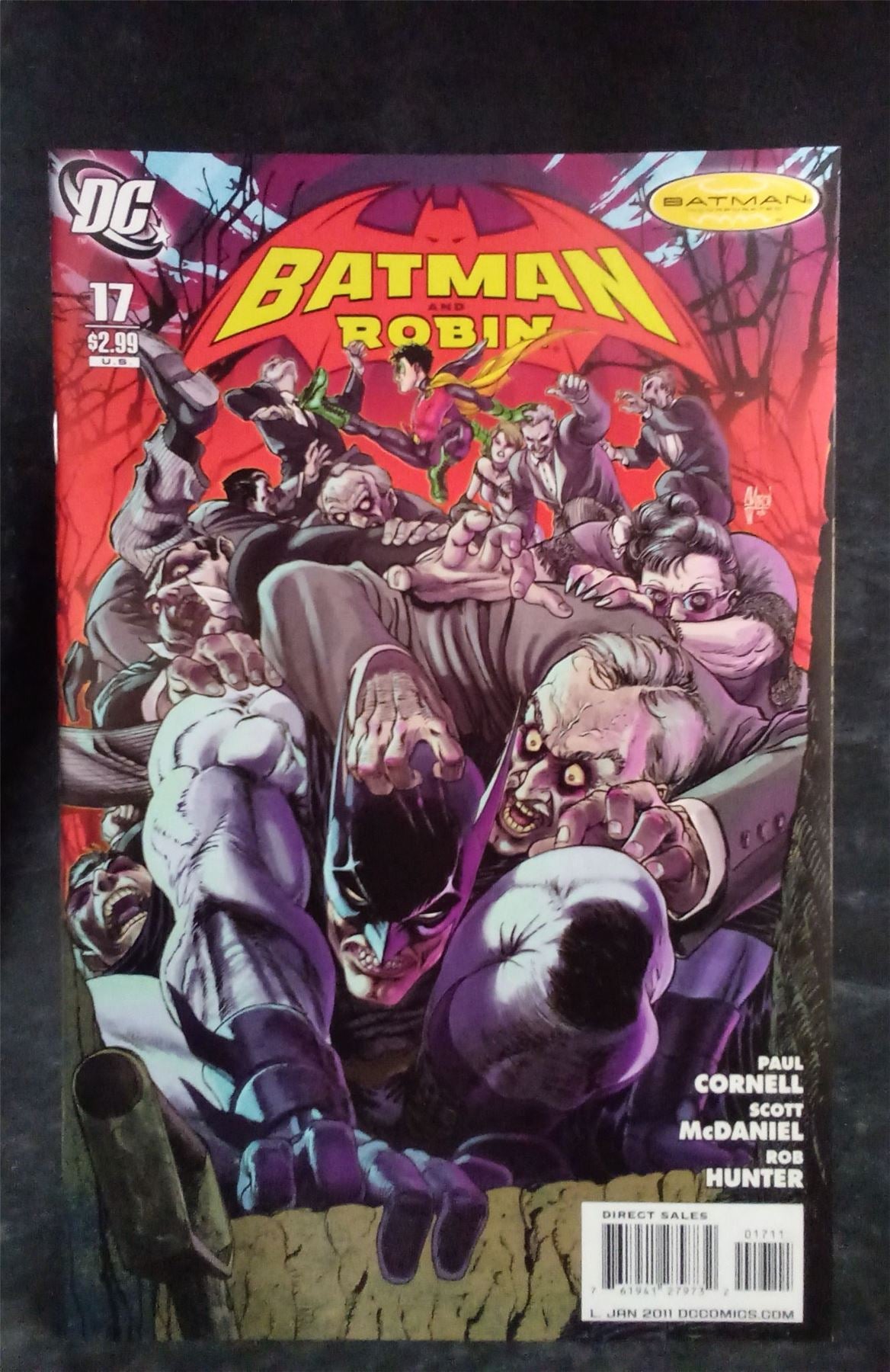 Batman and Robin #17 2011 DC Comics Comic Book
