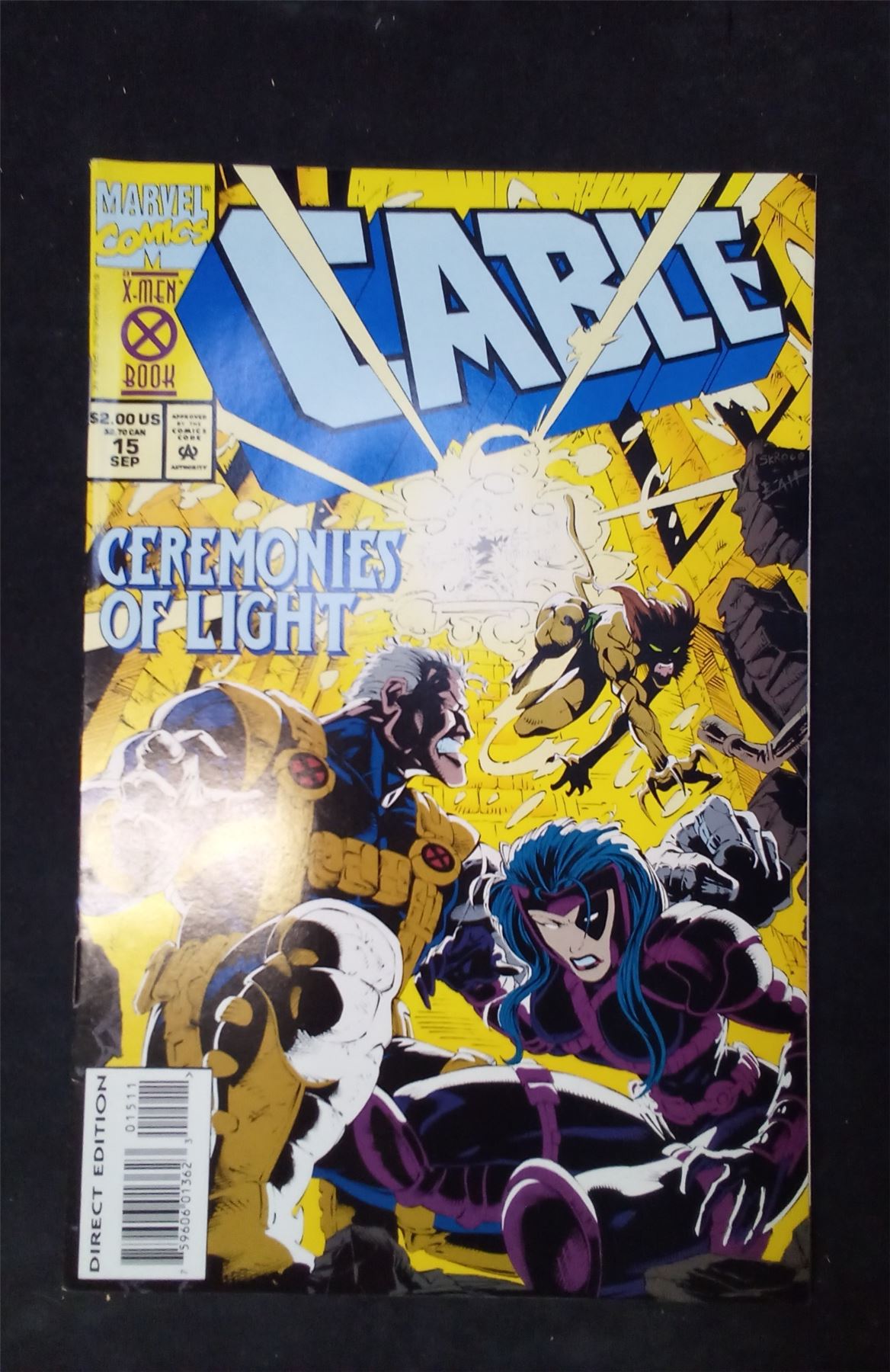 Cable #15 1994 marvel Comic Book