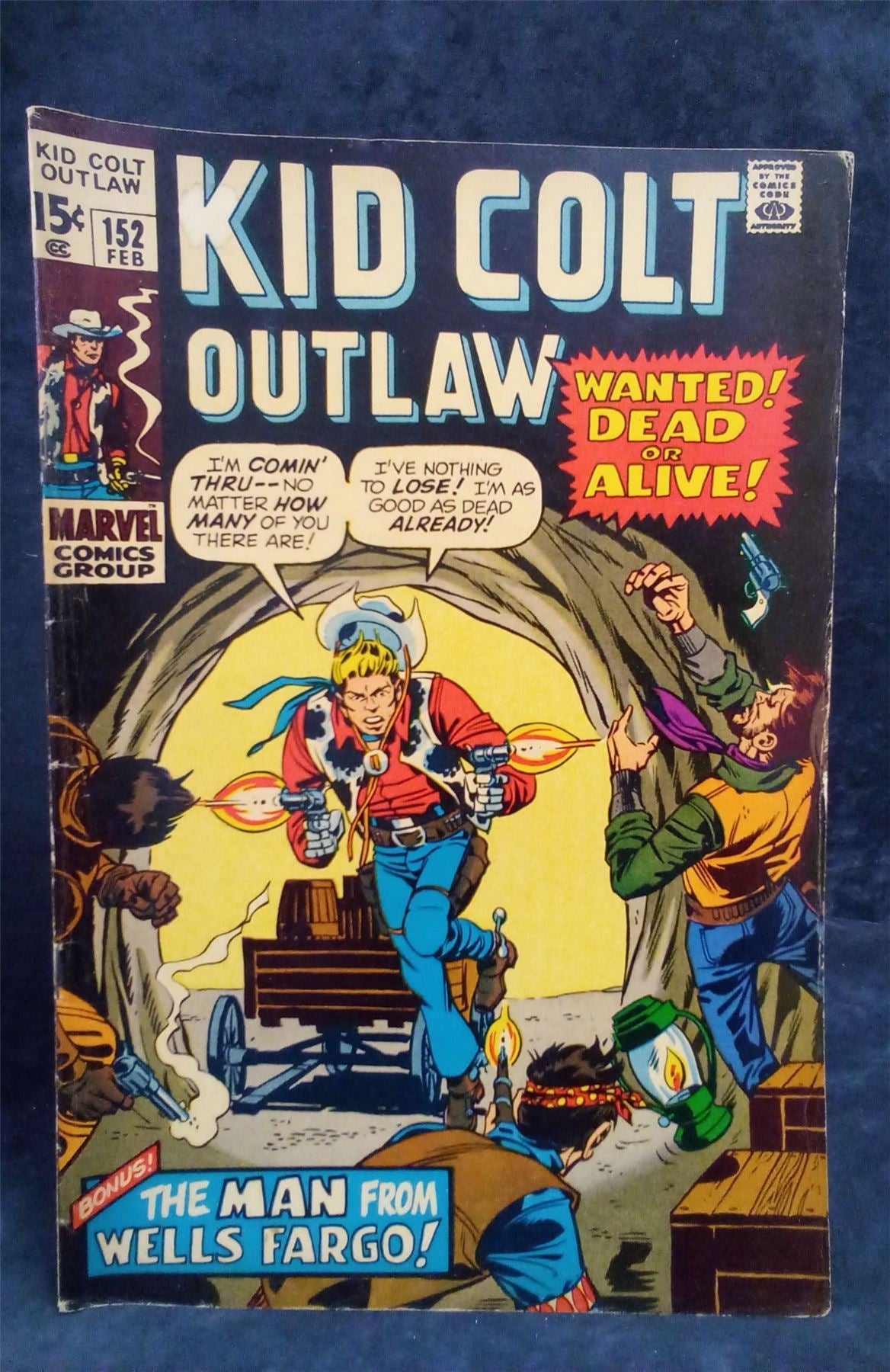 Kid Colt Outlaw #152 1971 Marvel Comics Comic Book