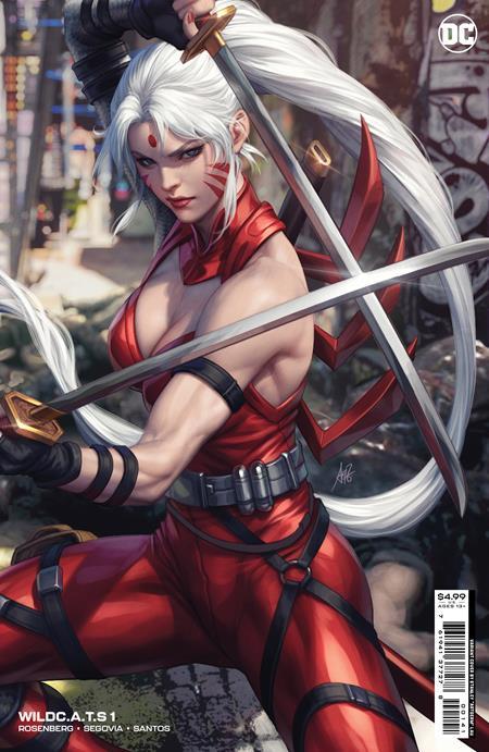 Wildcats #1 Cvr C Stanley Artgerm Lau Card Stock Var DC Comics Comic Book
