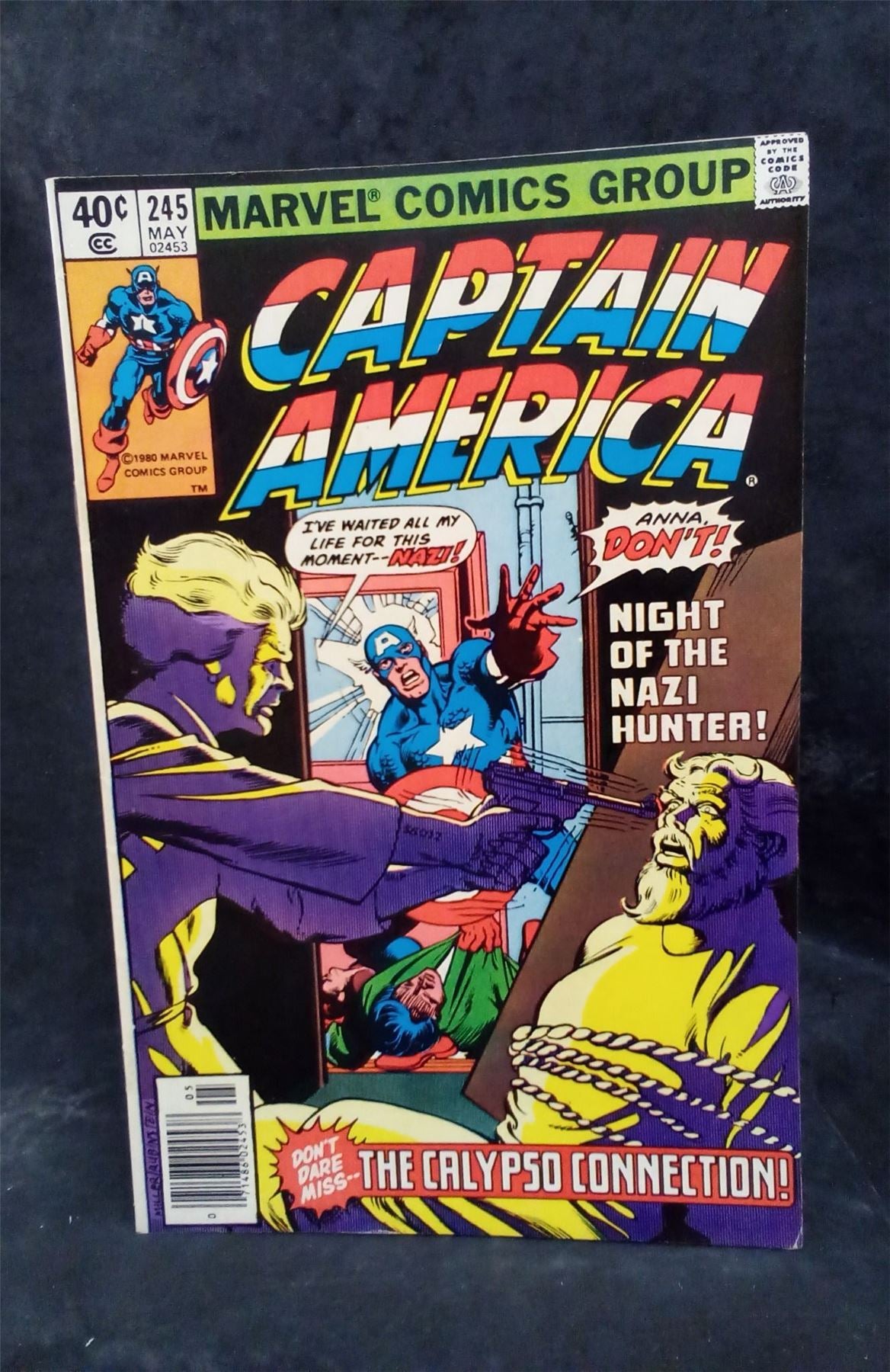 Captain America #245 1980 Marvel Comics Comic Book