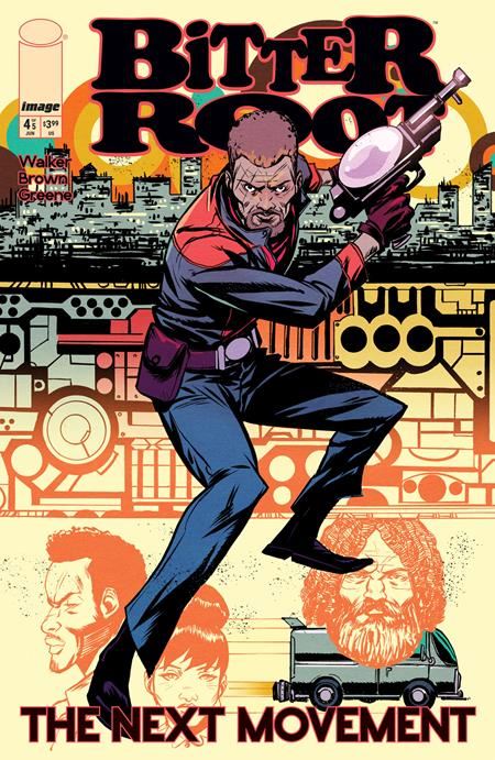 BITTER ROOT THE NEXT MOVEMENT #4 (OF 5) CVR A SANFORD GREENE CONNECTING (MR) Image Comics Comic Book 2025