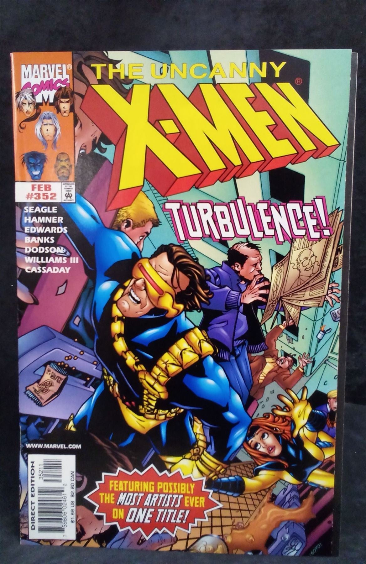 The Uncanny X Men #352 1998 Marvel Comics Comic Book