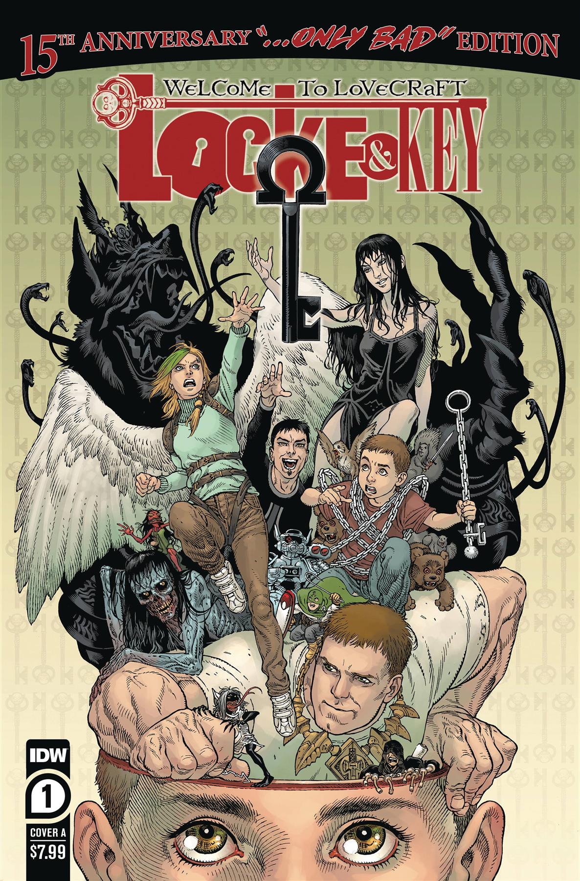 Locke & Key Welcome To Lovecraft Ann Ed #1 Cvr A Rodriguez ( Idw-prh Comic Book
