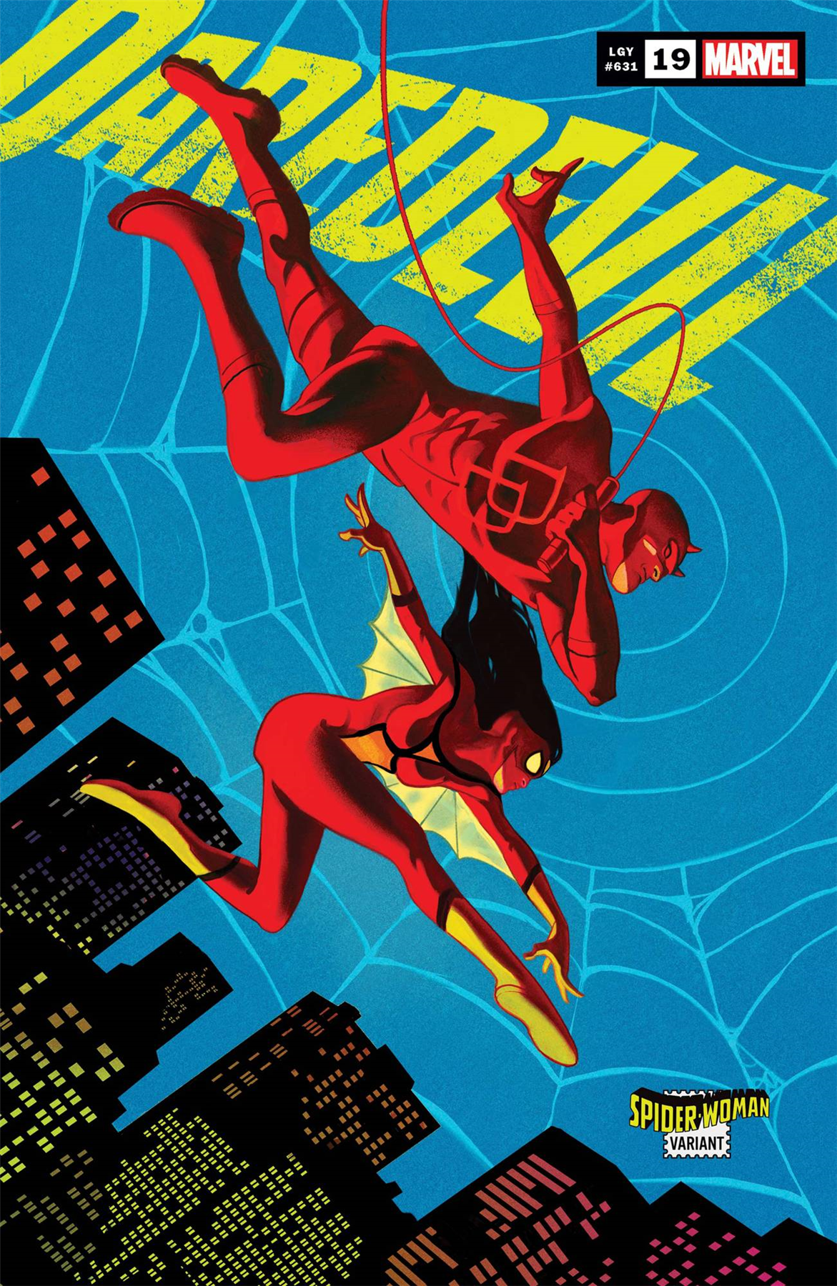 Daredevil #19 Del Mundo Spider-woman Var (Del Mundo Spider-woman Var) Marvel Comics Comic Book 2020