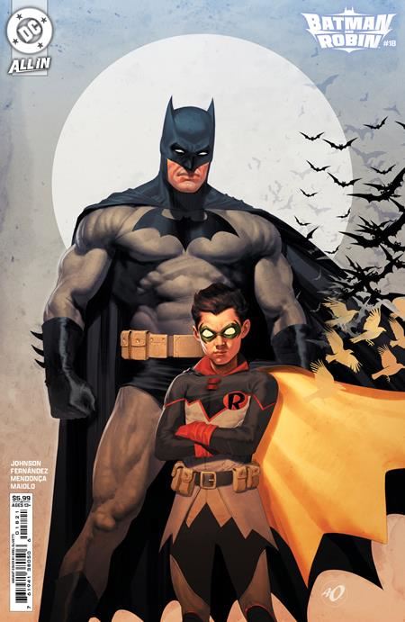 Batman And Robin #18 Cvr B Ariel Olivetti Card Stock Var DC Comics Comic Book 2025