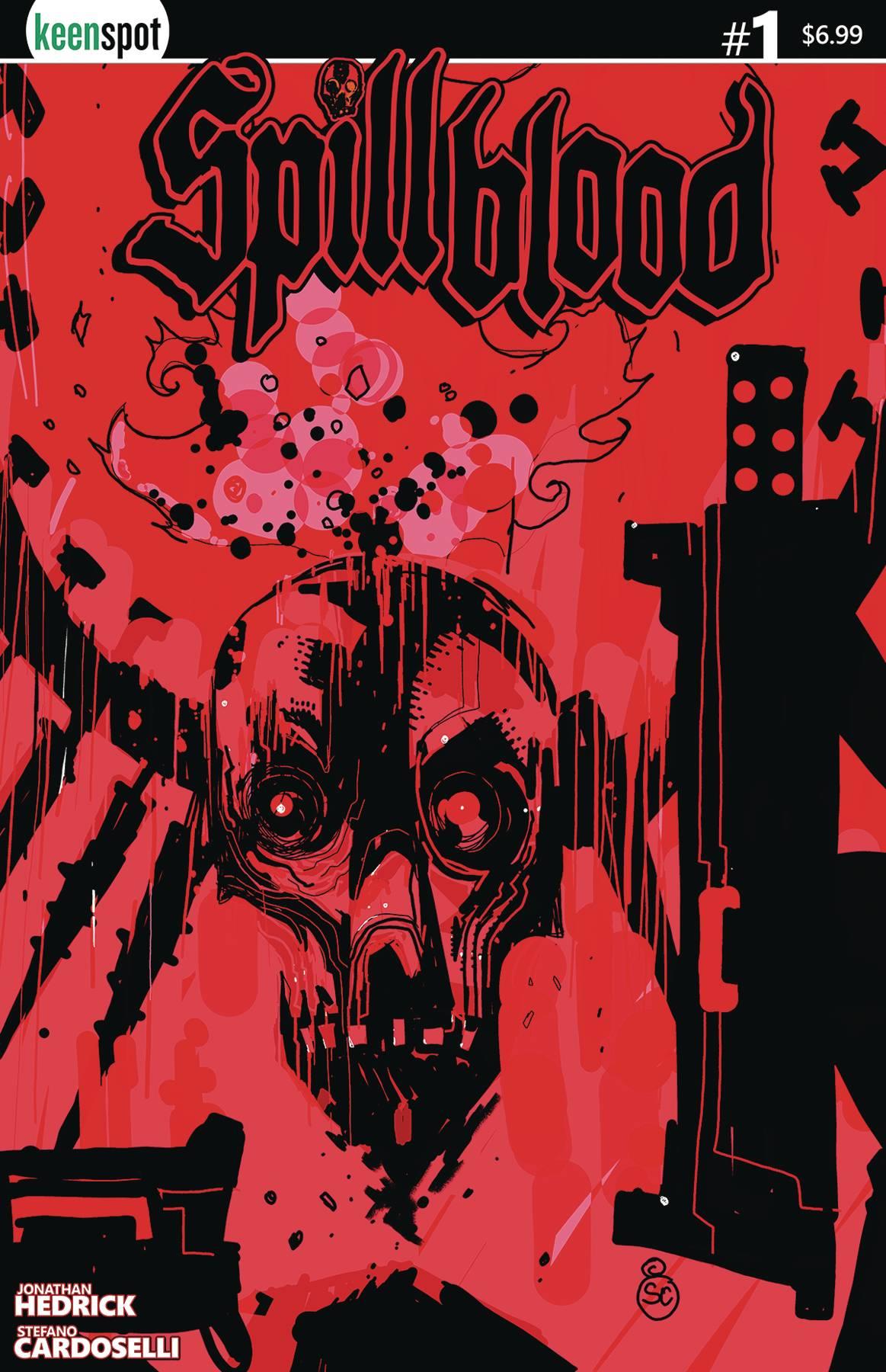 Spillblood #1 Cvr A Stefano Cardoselli (mr) Keenspot Entertainment Comic Book
