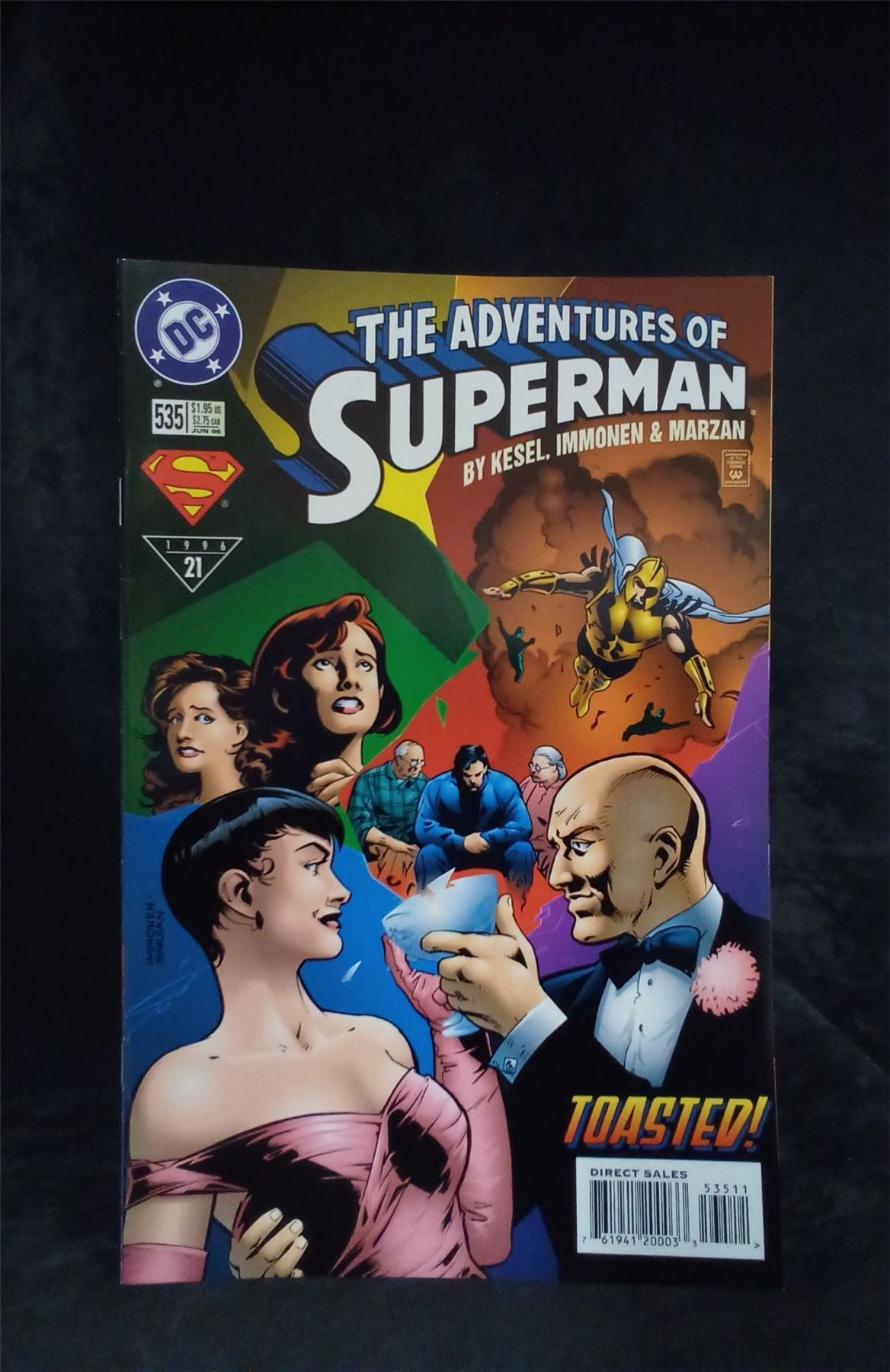 Adventures of Superman #535 1996 DC Comics Comic Book