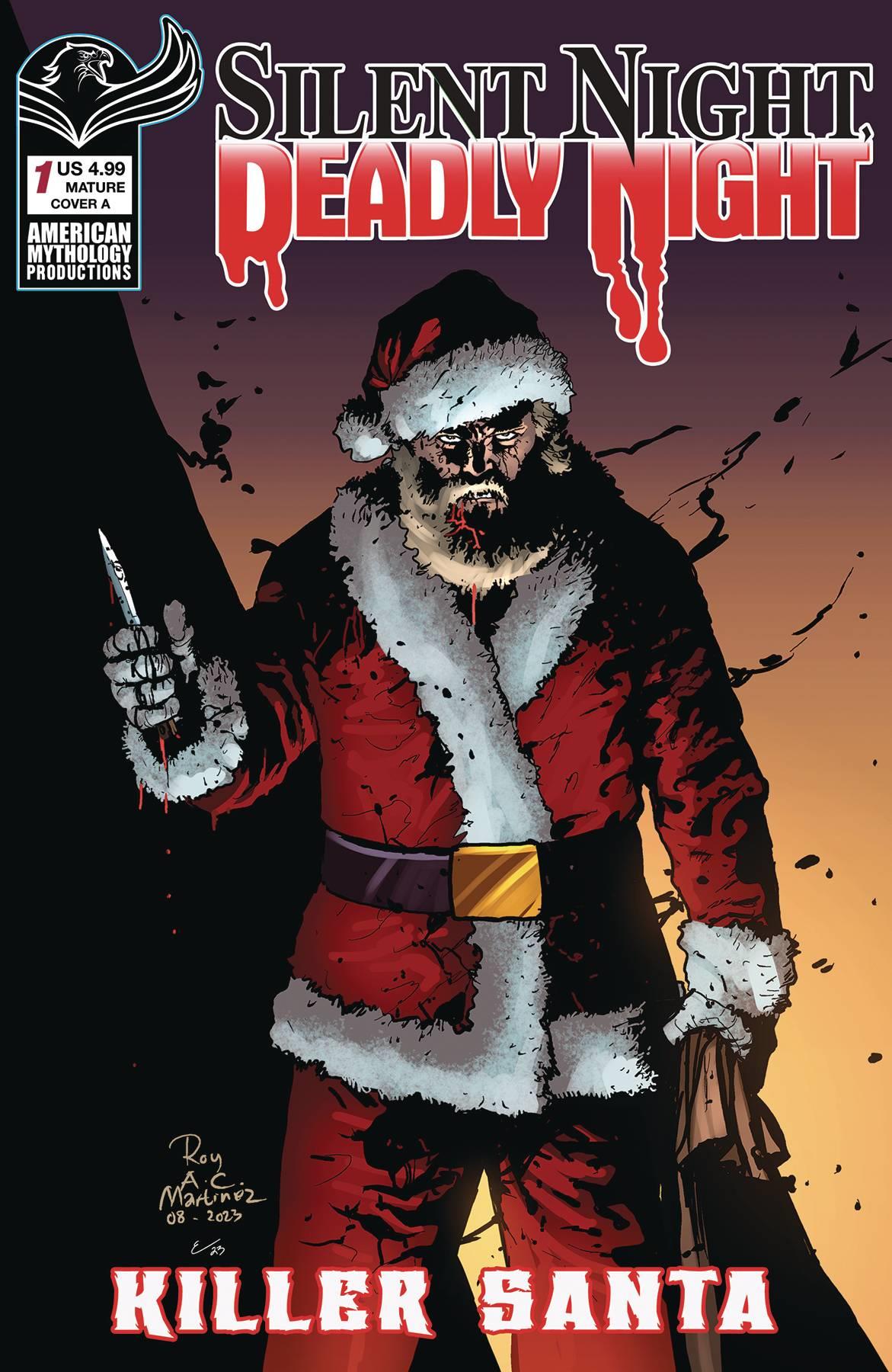 Silent Night Deadly Night Killer Santa #1 Cvr A Martinez (mr American Mythology Productions Comic Book