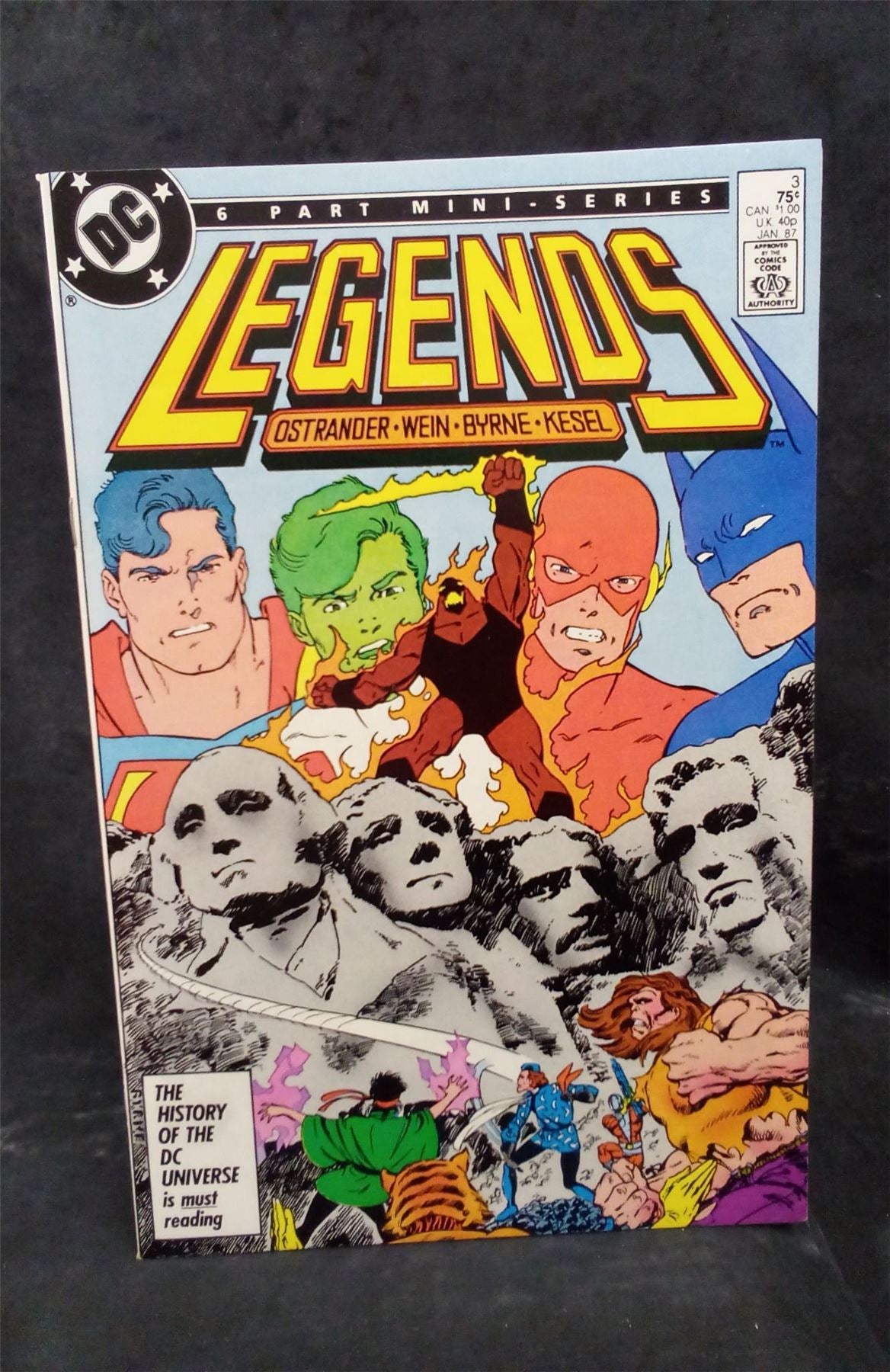 Legends #3 1987 DC Comics Comic Book