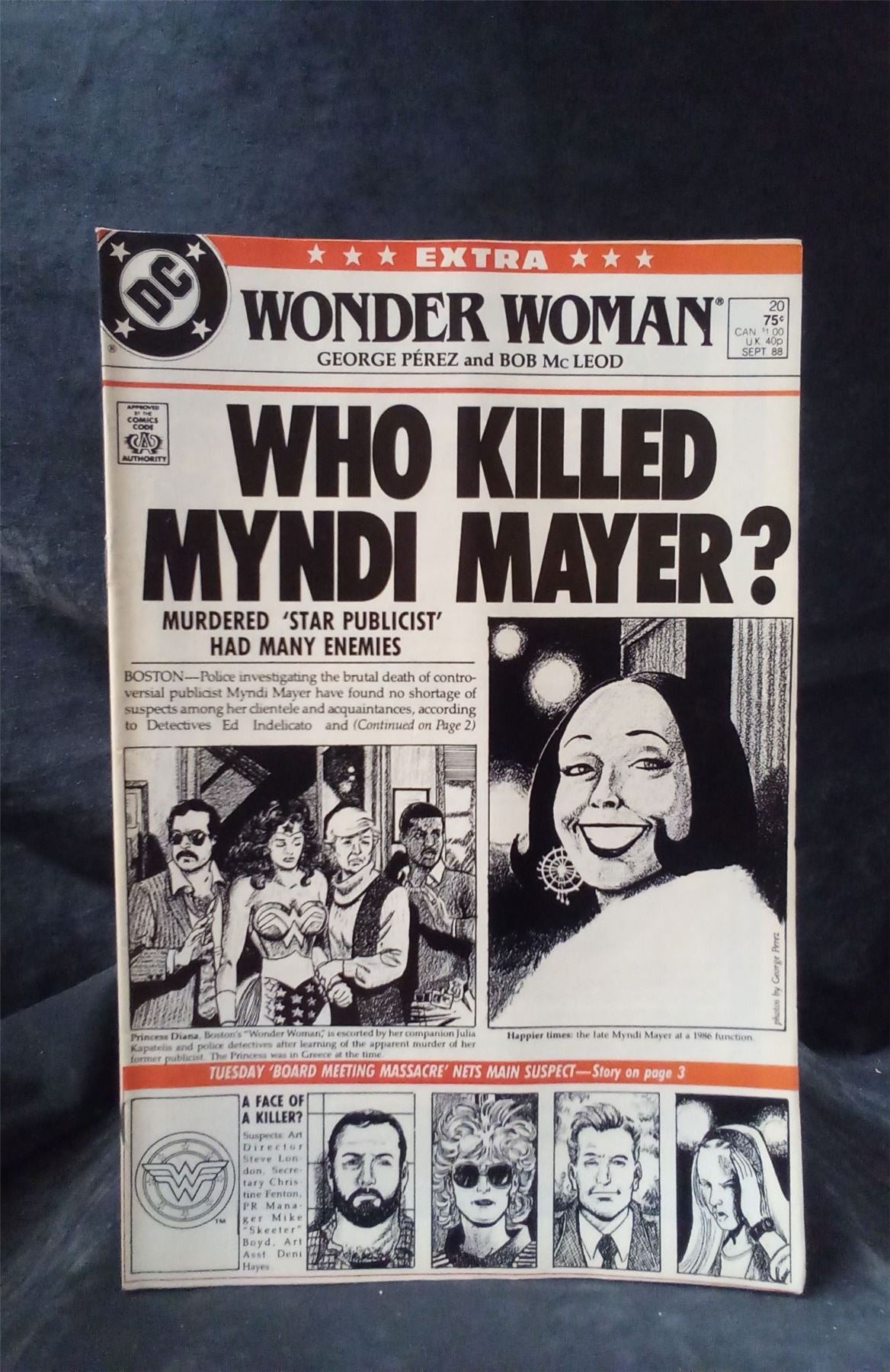 Wonder Woman #20 1988 DC Comics Comic Book