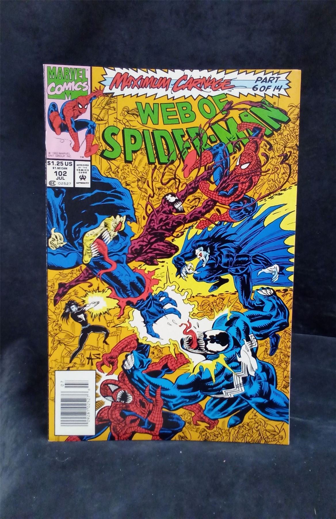 Web of Spider-Man #102 1993 Marvel Comics Comic Book