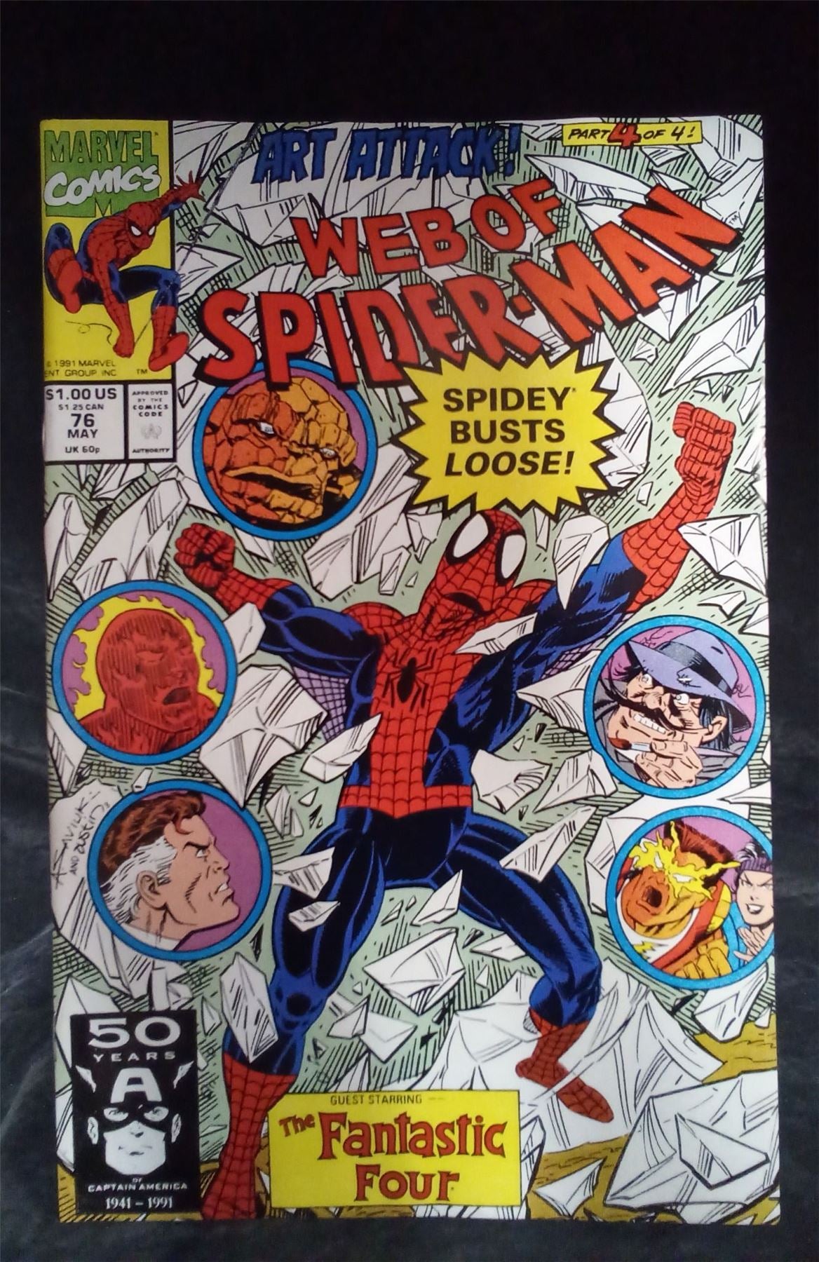 Web of Spider-Man #76 1991 Marvel Comic Book